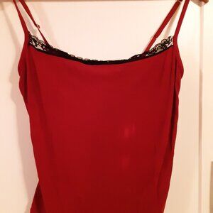 Red sexy shelf top Cami